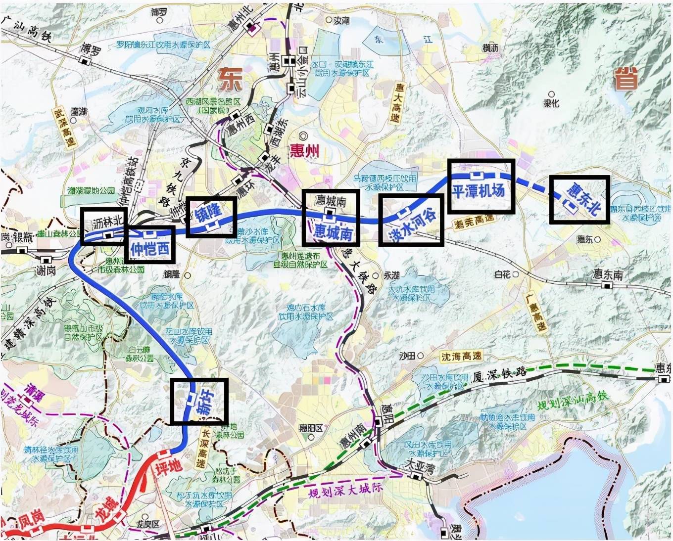 3)广清城际延长线