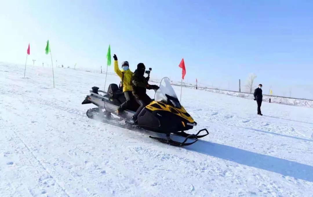 打卡昌吉 奇台县南湖欢乐谷滑雪场邀你来打卡!体验"速度与激情"