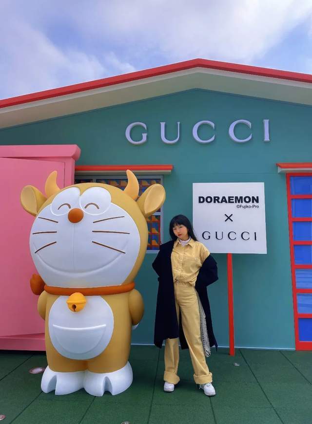 gucci x doraemon 主题限时空间