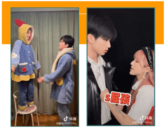 原创ost传媒新晋艺人抖音里最会撒狗粮的情侣之一黄锐铨和real机智张