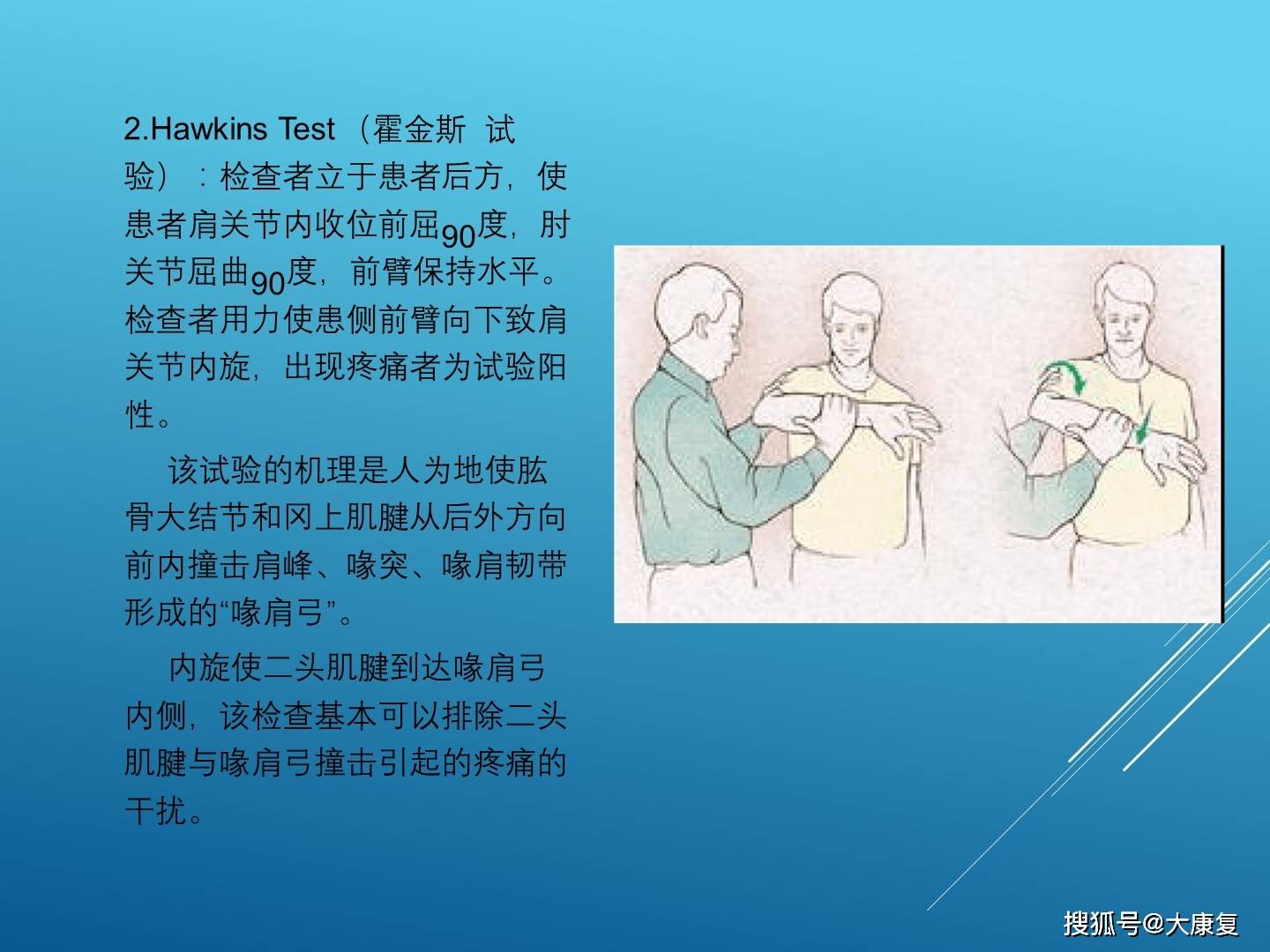 肩关节解剖及常用查体方法