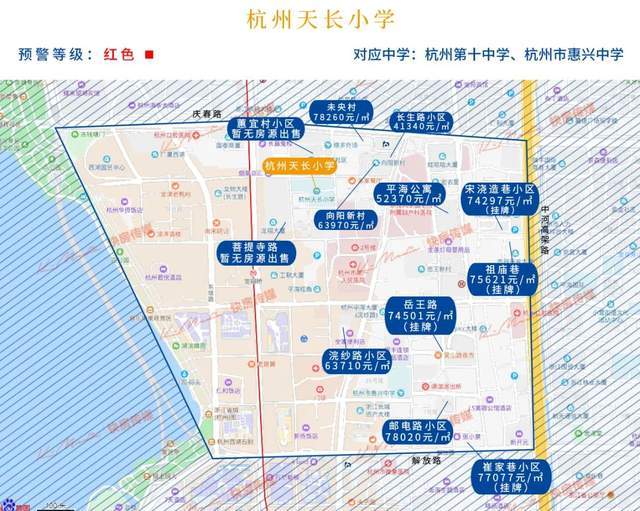 2021年最新杭州热门学区房价地图出炉!家长必备收藏!