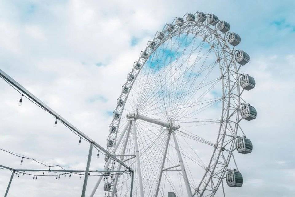 天空之眼摩天轮就是传说中"东有小蛮腰,西有广佛眼"的广佛眼no.
