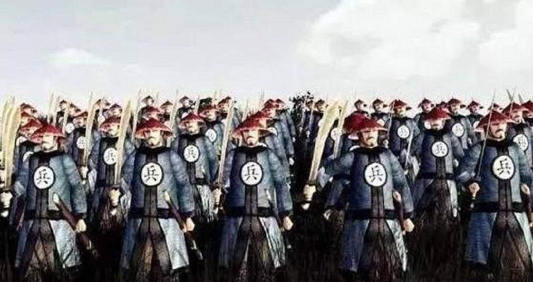原创清朝士兵军服上的字:兵和勇,一字之差,意义却完全不同