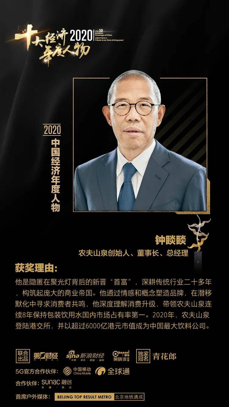 2020年度十大人物,2020十大恶心人物 2020十大经济年度人物揭晓:曹德旺,王传福,钟睒睒上榜