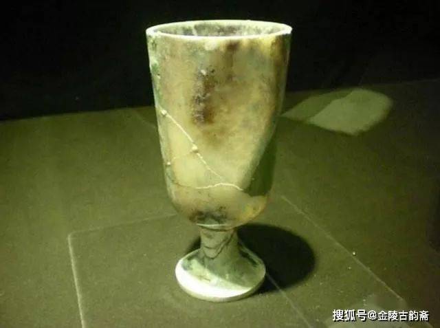 西安咸阳博物馆 西汉玉杯 图一