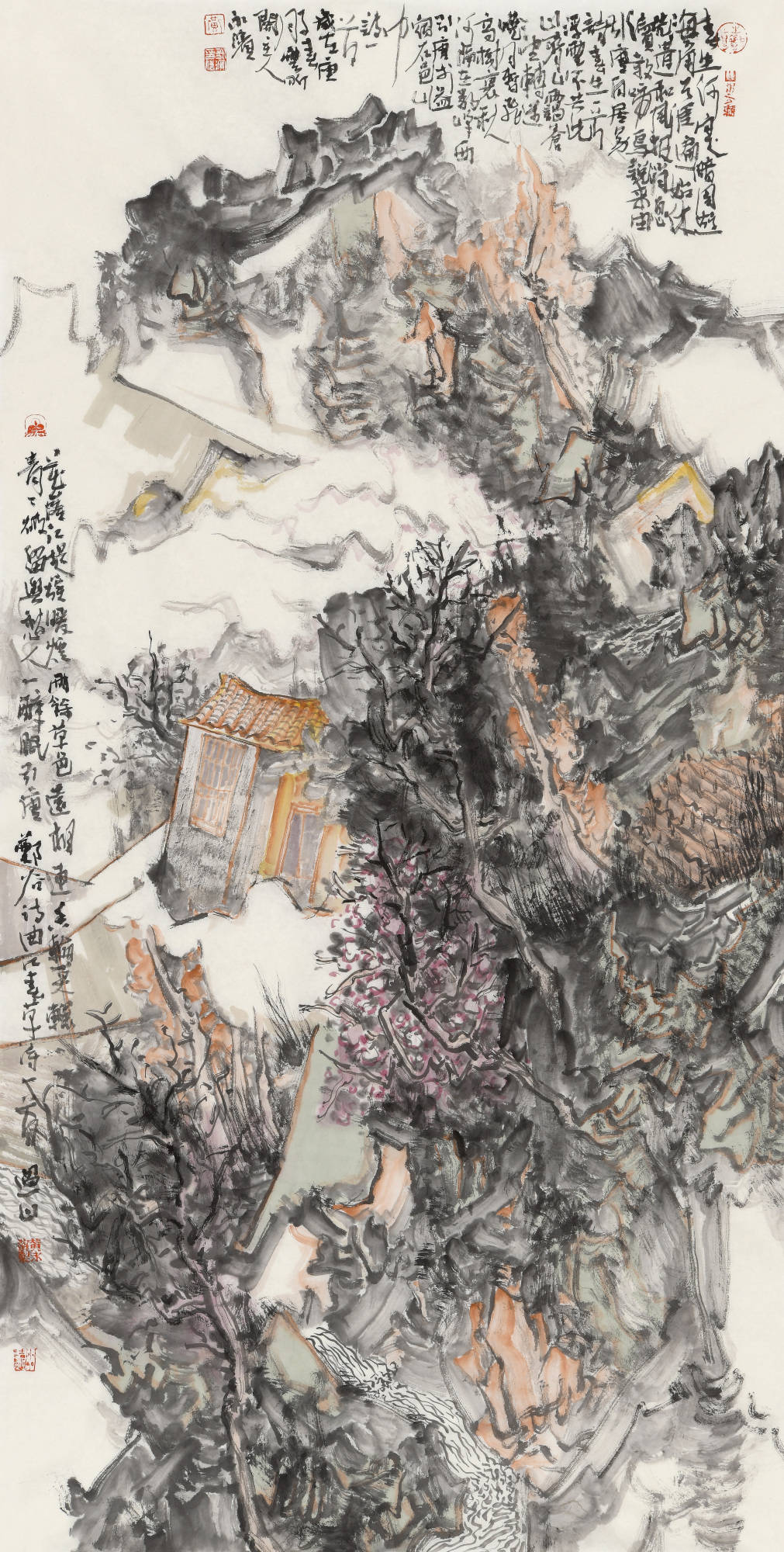 牛气冲天黄永滨绘画作品欣赏
