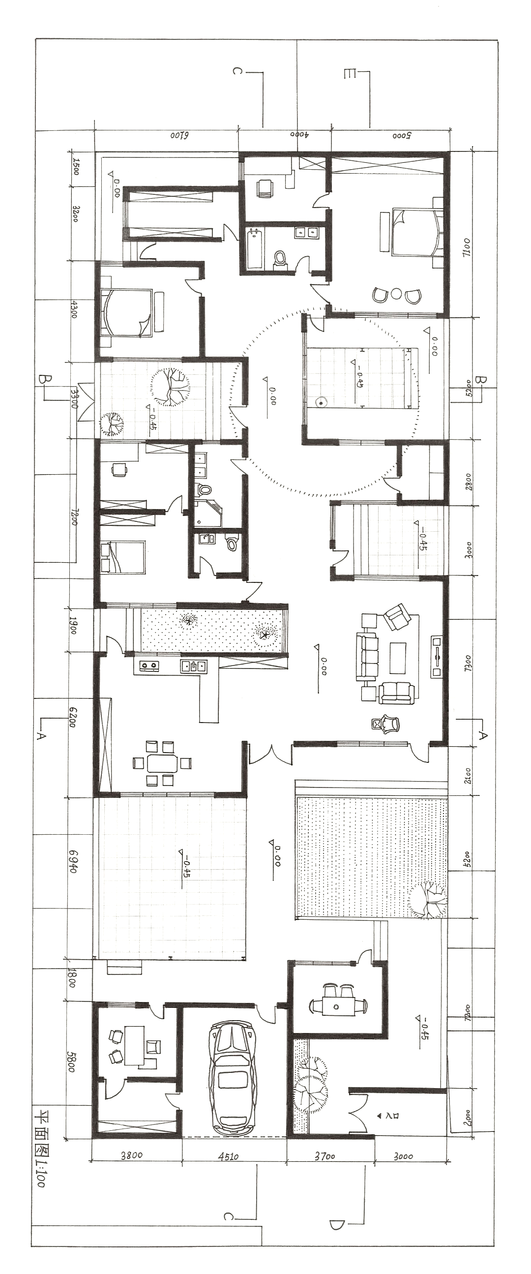 央美建筑学院二年级作业展丨独立小住宅设计