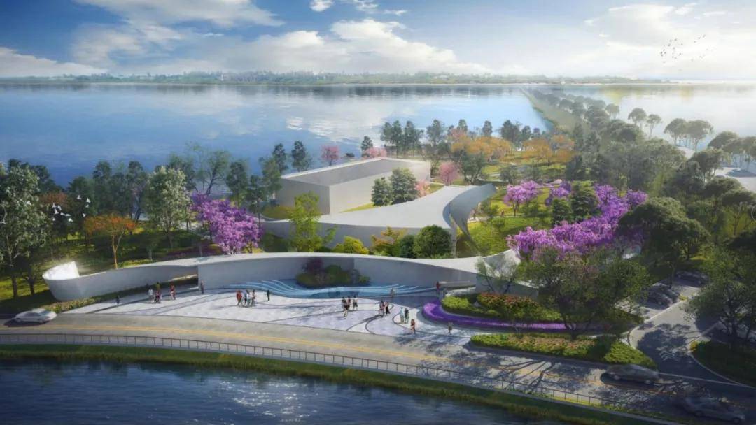 五矿西湖未来城示范区意境图