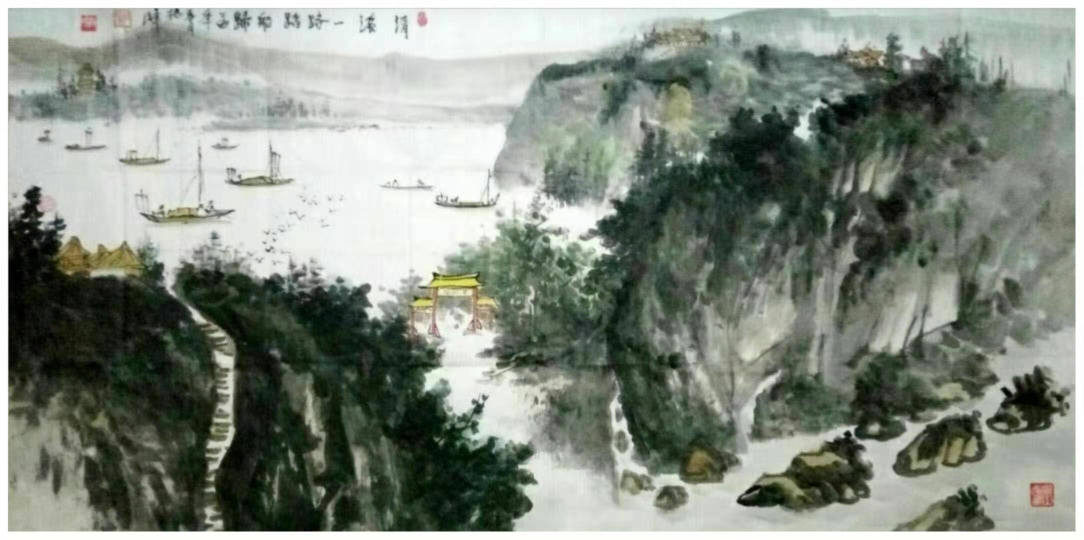 当代实力派画家何振峰国画作品欣赏