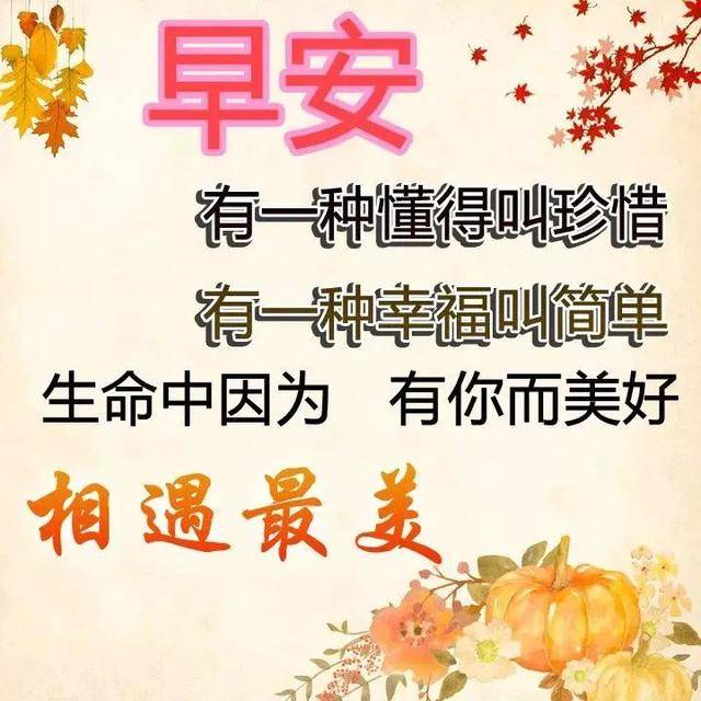 清晨很浪漫的早上好表情包祝福语句子,幸福的清晨早上