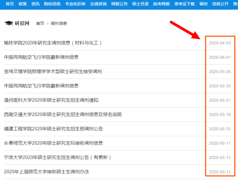 研招网调剂系统开放时间21调剂最全攻略附多个调剂信息网站