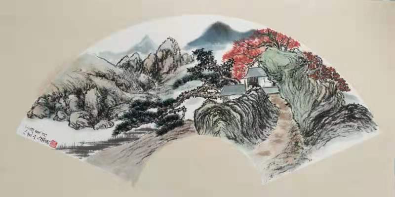 当代实力派画家张英国画作品欣赏