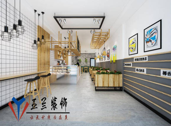 合肥奶茶店装修,合肥奶茶店设计,奶茶店装修小技巧.