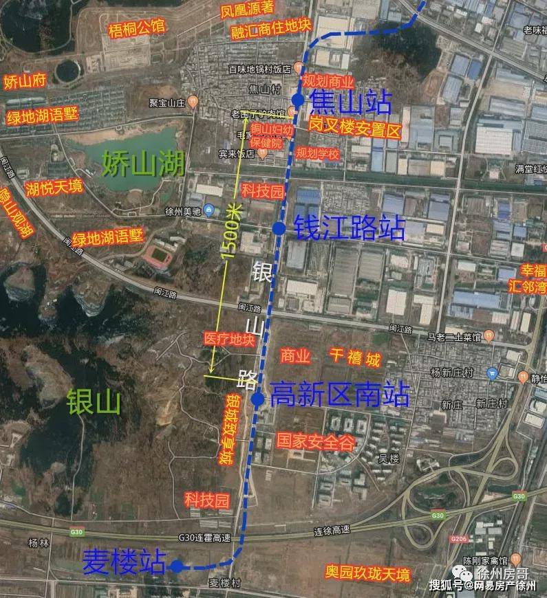 本期实探路线:焦山驾校(xt2020-48地块)→地铁3号线焦山村站→东焦山