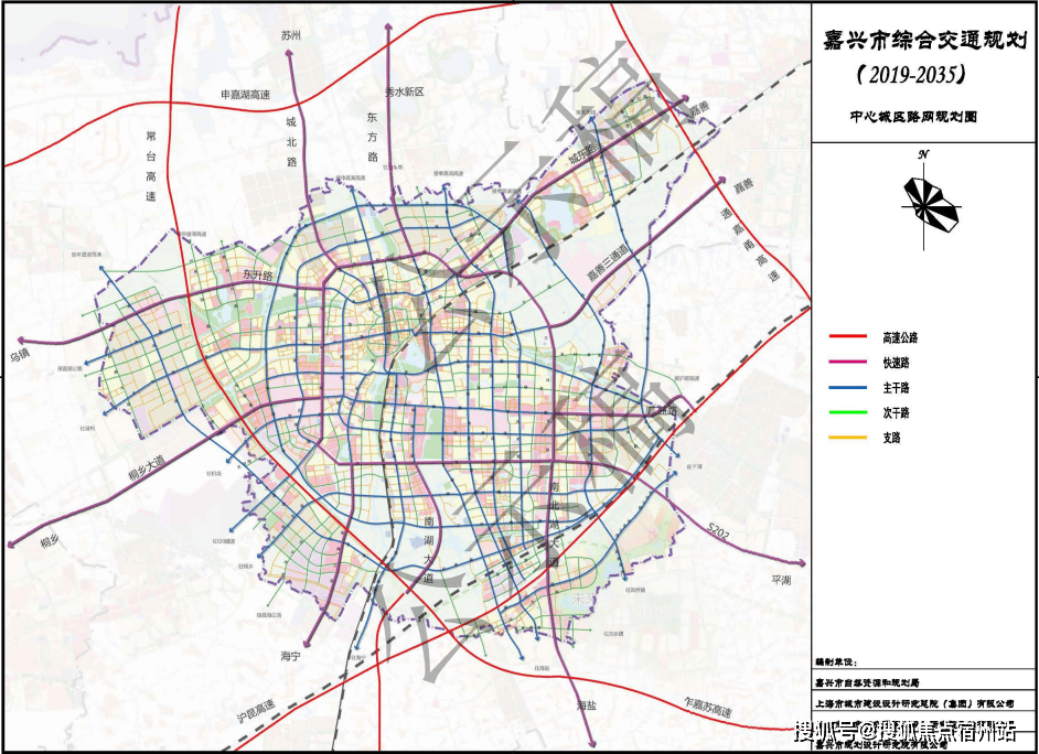 嘉兴市综合交通规划20192035出炉8条线路形成轨道交通线网