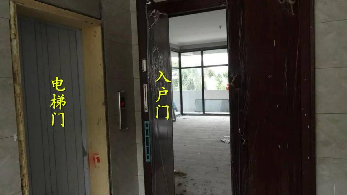 入户门紧挨电梯不是一梯一户建议都避开进出方便但噪音贼大