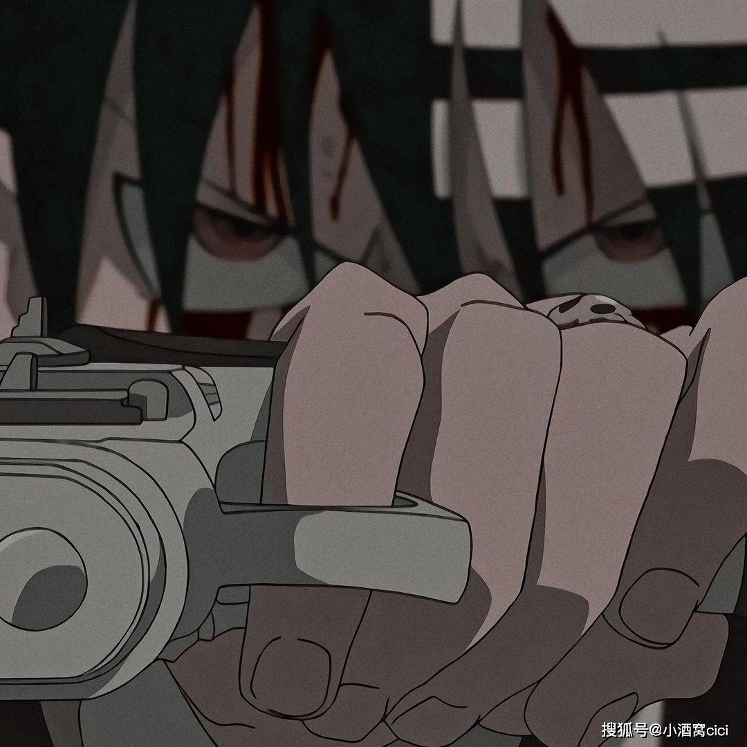 《噬魂师》基德kid,真正的枪术高手,嫉恶如仇,动漫头像壁纸