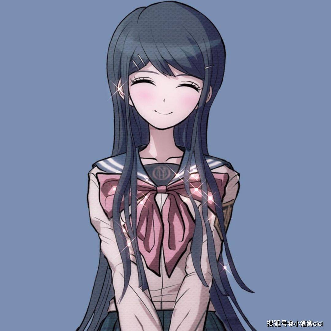 《弹丸论破》舞园沙耶香,看到那笑容,我的寂寞就不知不觉被吹散,立绘