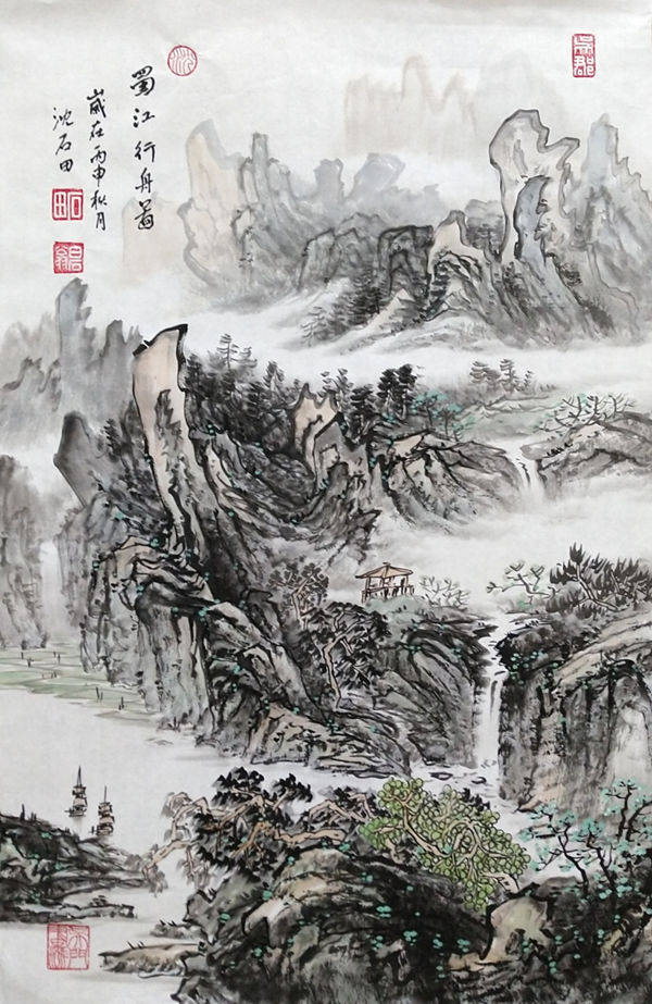 中国画坛巨匠吴门画派沈坤沈石田精品展