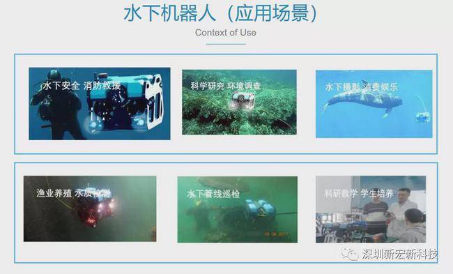 水下机器人有 水下搜索,水下观察,水下定位,水下声呐扫描成像等功能