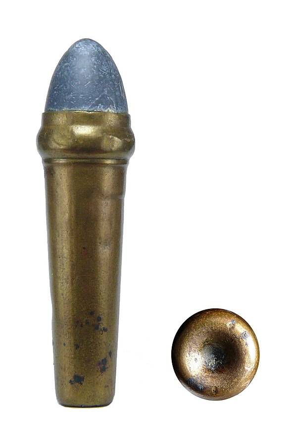 原创这个子弹有点怪,美国第一代金属定装弹步枪——伯恩赛德卡宾枪