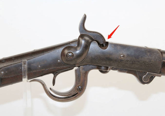 原创这个子弹有点怪美国第一代金属定装弹步枪伯恩赛德卡宾枪