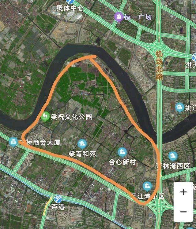 姚江新城望江片区属于海曙包含高桥cbd海曙行政中心五江口cbd和湿地