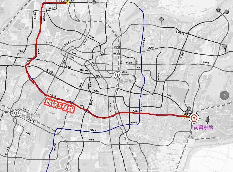 南昌力争2023年开工2至3条地铁新线!1-8号线