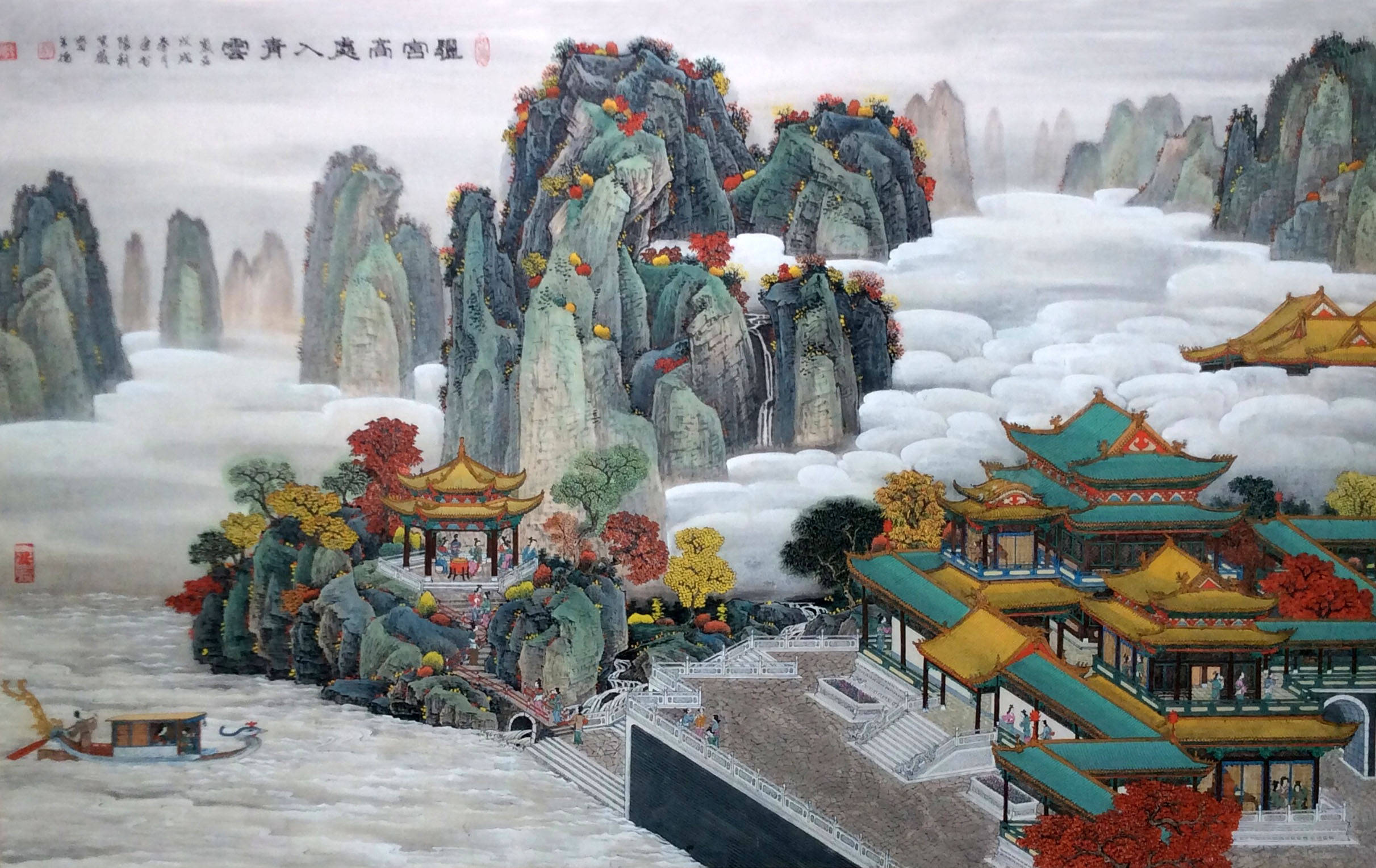 文化强国品牌艺术家一一胡年德作品欣赏