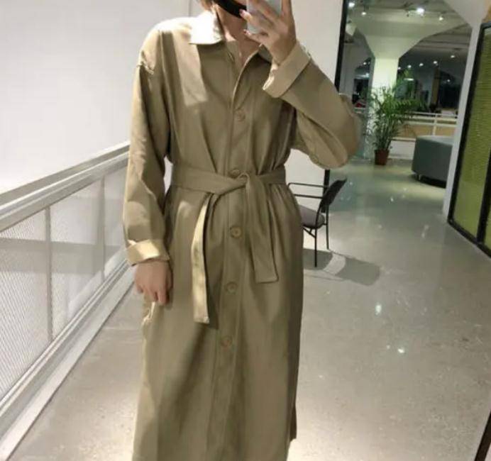 大衣腰带后面怎么系简单又好看?