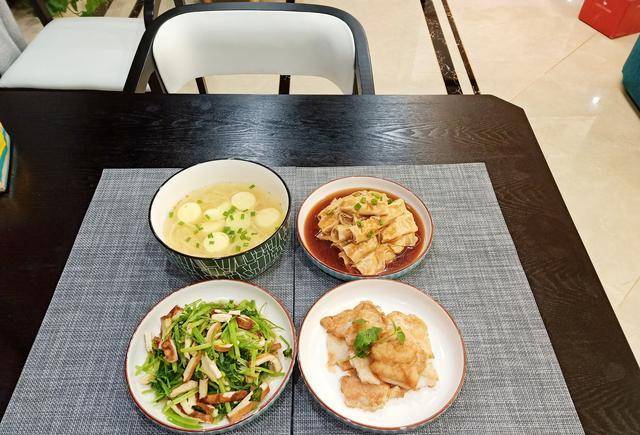 我家晚餐从来不乱吃春节也清淡简单网友羡慕这才是营养餐