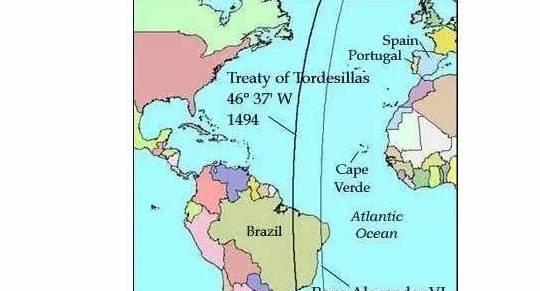 15世纪末,这俩国签条约把世界瓜分了,世界:你咋不问我