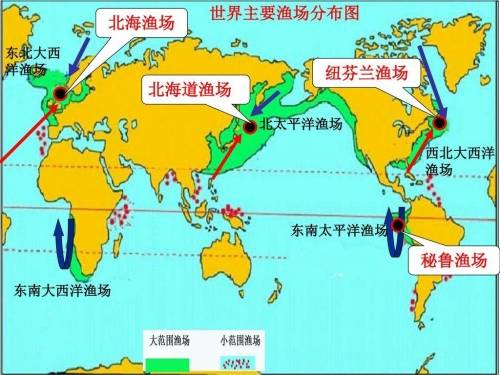 而此处正是著名世界四大渔场之一——北海道渔场