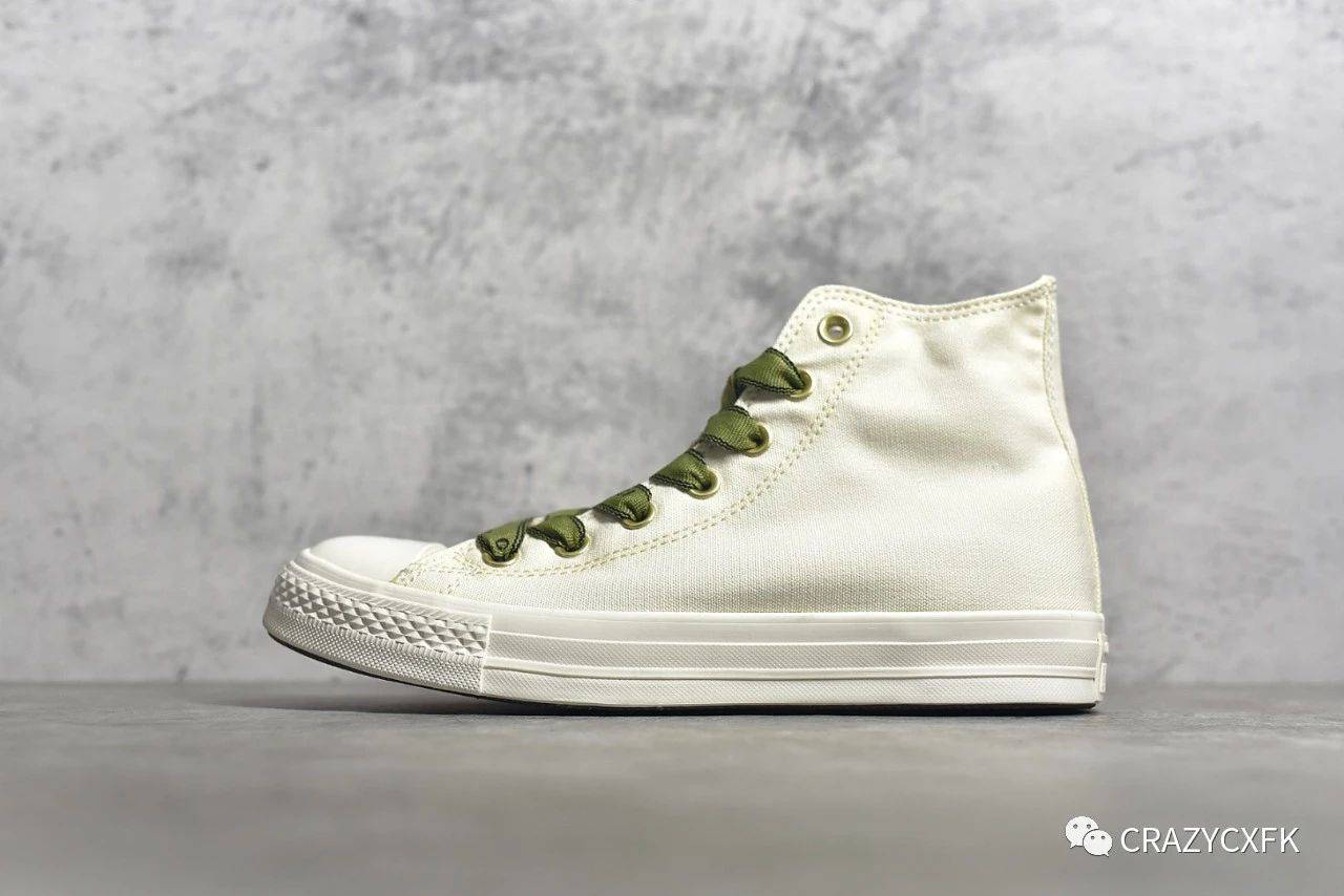 匡威古驰联名 gucci x converse 1970s 米白金标帆布鞋