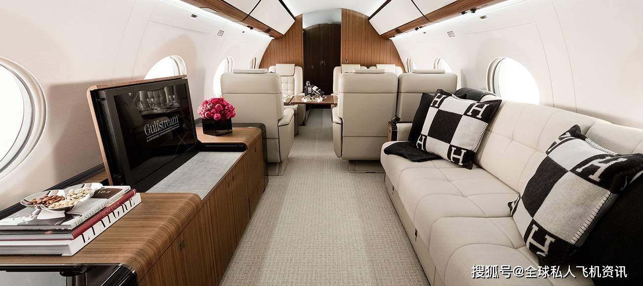 湾流g650er可飞近14000公里.在速度方面,保持公务航空历史上最快的飞