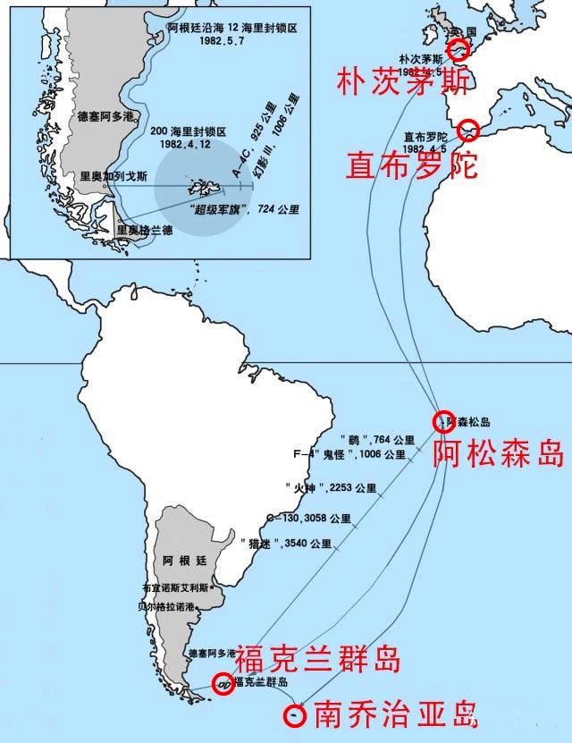 阿根廷为何打不赢1万公里外的英国1982年4月2日阿根廷登陆马岛