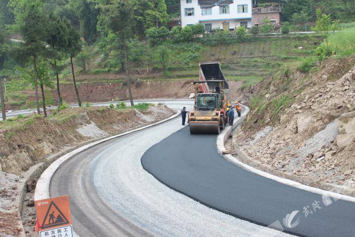 武隆区一批重点交通建设项目五月竣工通车