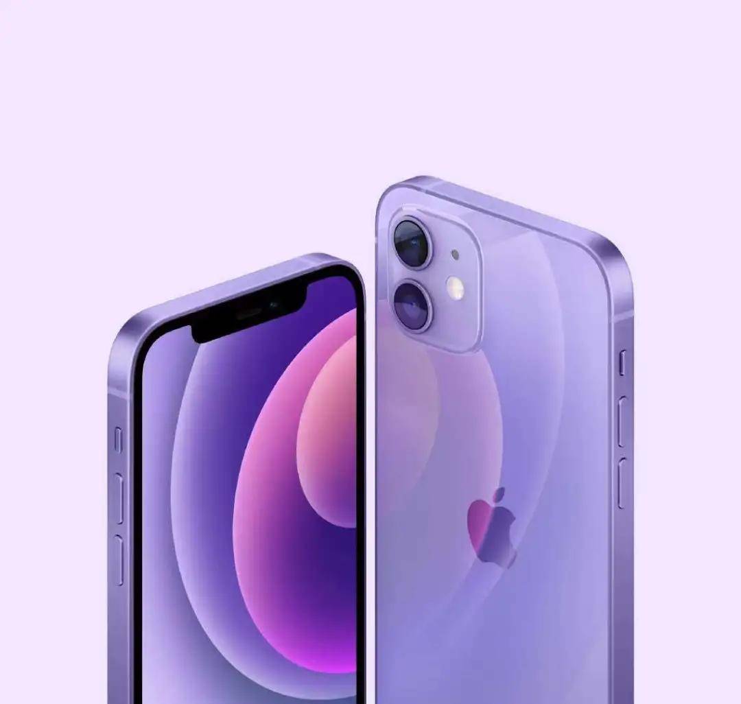 iphone12出了香芋紫,这个颜色太好配了!_紫色