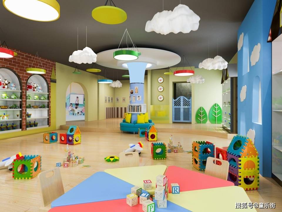 幼儿园室内装修设计思路四项_空间