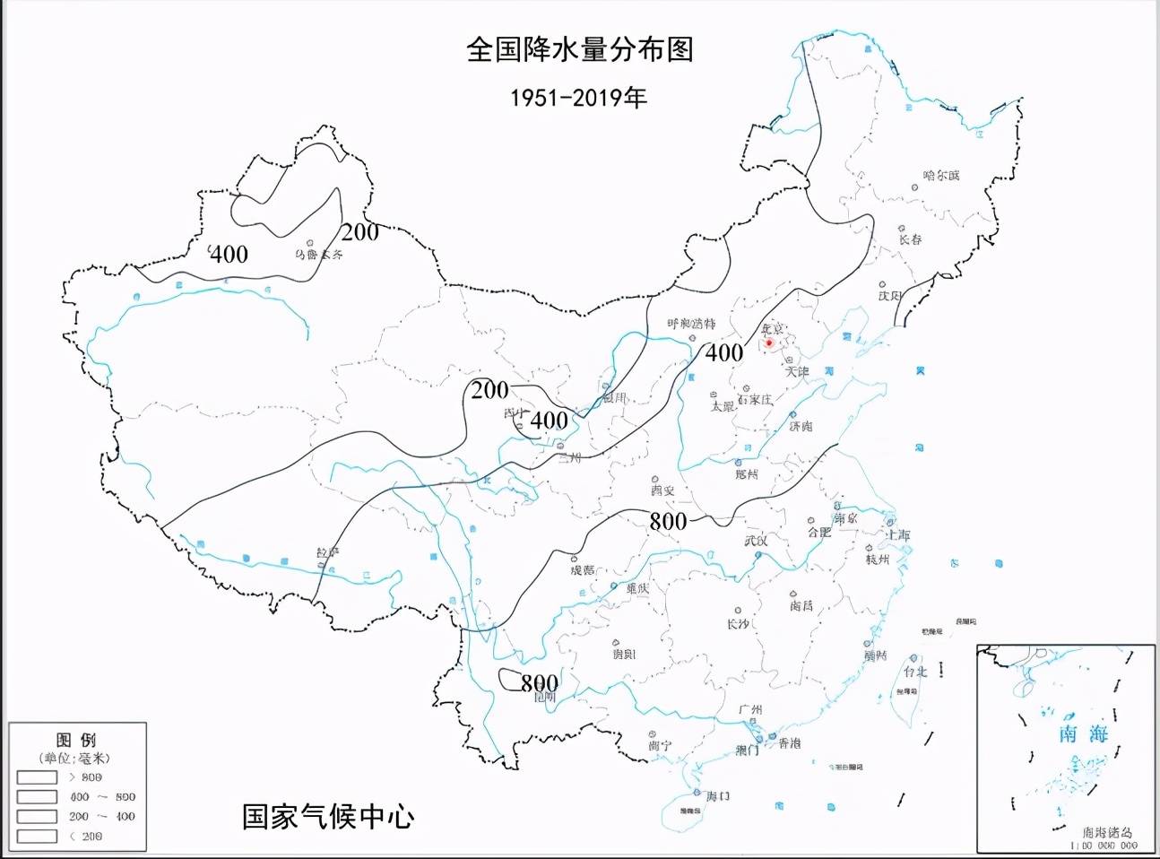 来说,明长城在陕西北部一段是恰巧建设在了我国400毫米等降水量线上