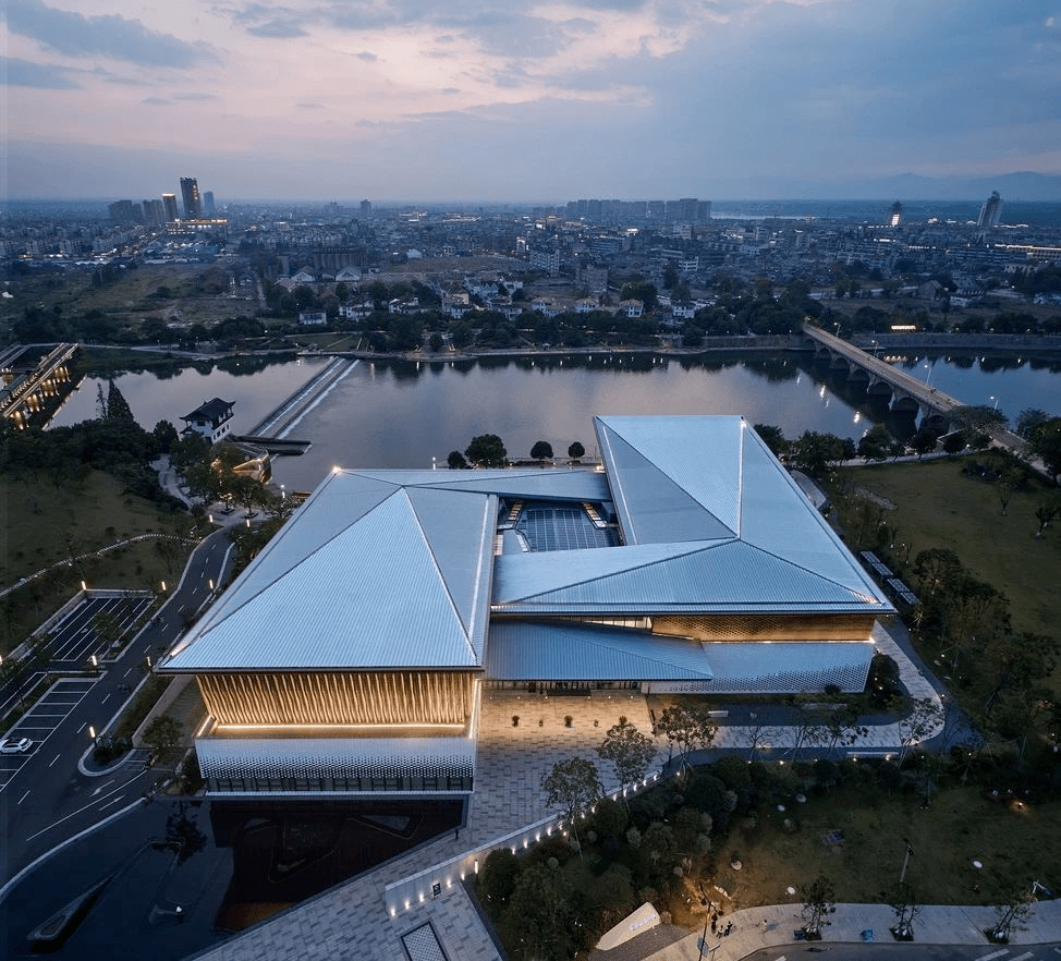 大型公共建筑设计浙江衢州龙游博物馆案例