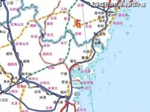 浙江人民最期待的高铁项目温福通苏嘉甬沪苏湖杭温等4条铁路