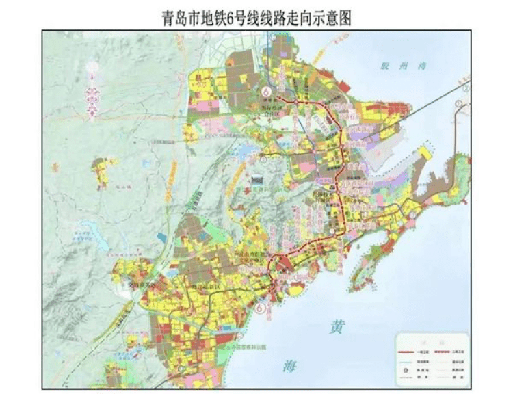 「今日青岛」青岛地铁6号线迎新进展 5条地铁线将交汇