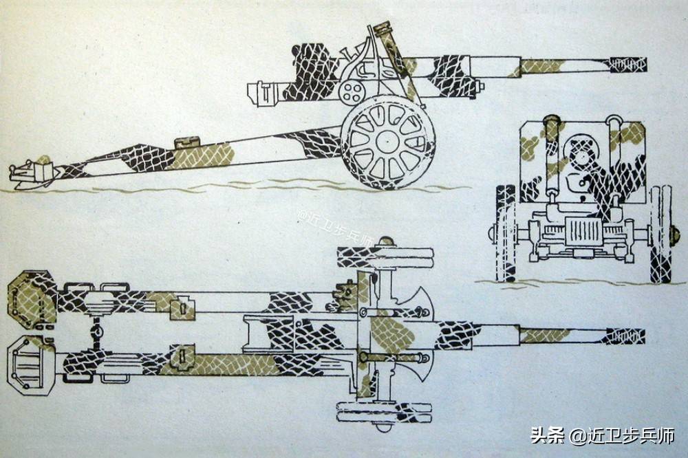 原创不止迷彩服和坦克:二战苏军的火炮伪装