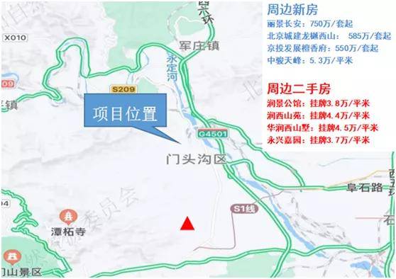 图片来自销冠100 门头沟区永定镇冯村,何各庄地块,成交金额15.