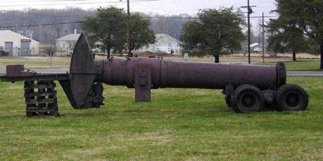 全球最大的迫击炮,仅造一门,专门用来镇压日本