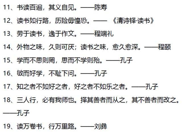 这100句关于读书的名言,中小学生都看看