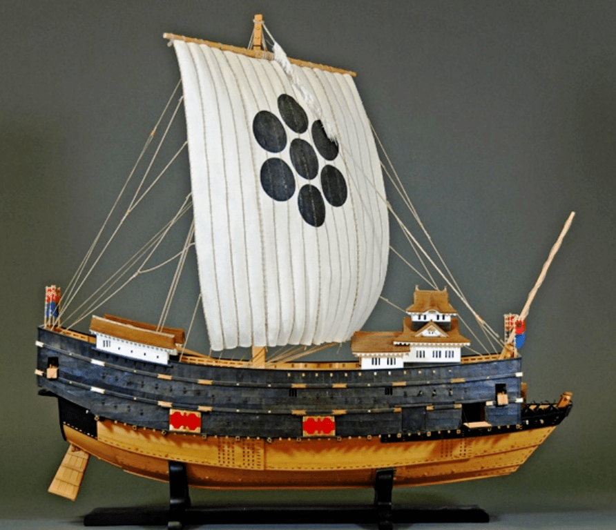 原创丰臣秀吉侵朝主力能装数百武士的安宅船和大明战船比谁更强