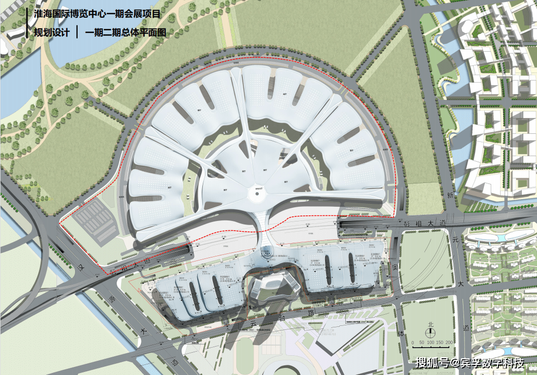 宾孚案例丨bim助力淮海国际博览中心智慧数字化建造